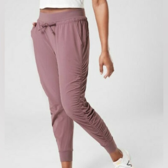 Athleta Women’s Attitude Pant, Volcanic Violet SIZE 10 #384001 - Joggers - Picture 1 of 9